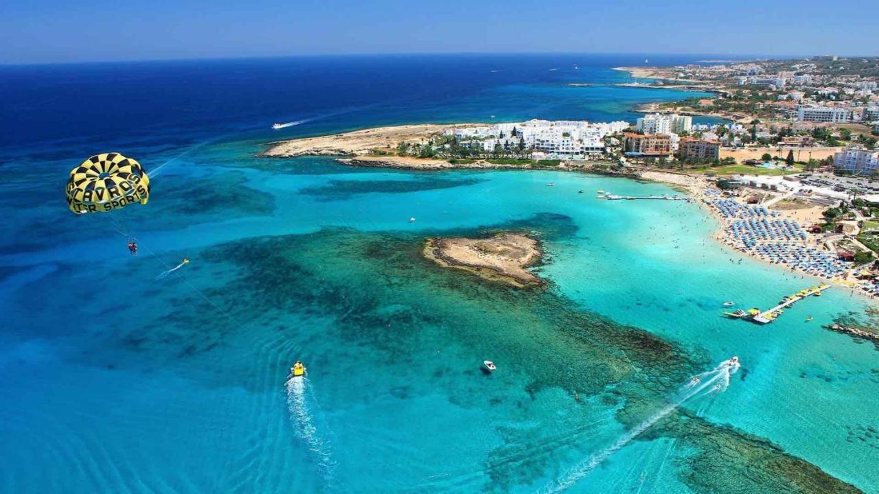 Beach Front Bella Vista By Ezoria Villas Protaras Dış mekan fotoğraf